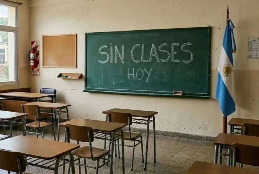 Paro docente: fuerte adhesión en Cañuelas